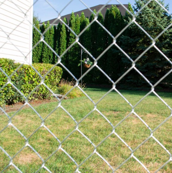 Galvanized 4ft X 10ft Chain Link Fence 12 Gauge Heavy Duty Steel