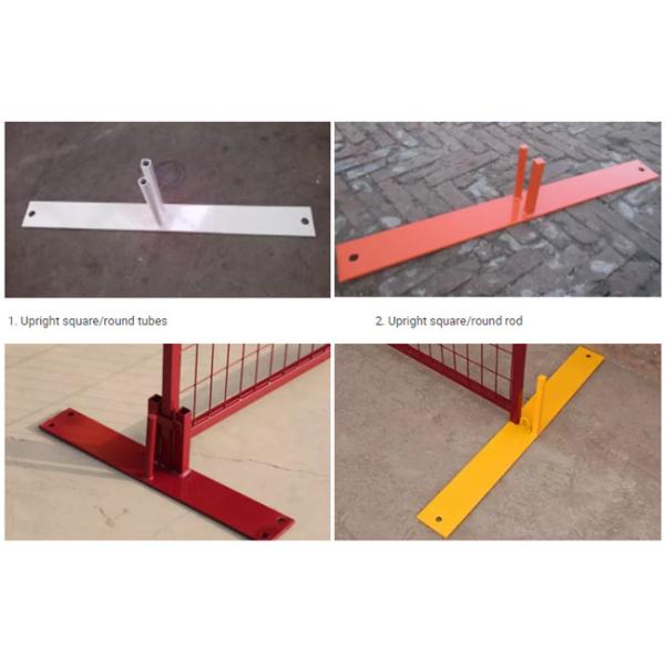 Blue Canada Temporary Construction Fence Panel 60x150mm Standard Mesh Size Outdoor