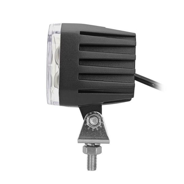 10V - 80V Forklift Red Zone Light 30W LED Forklift Safety Lights With Bracket Stainless Steel