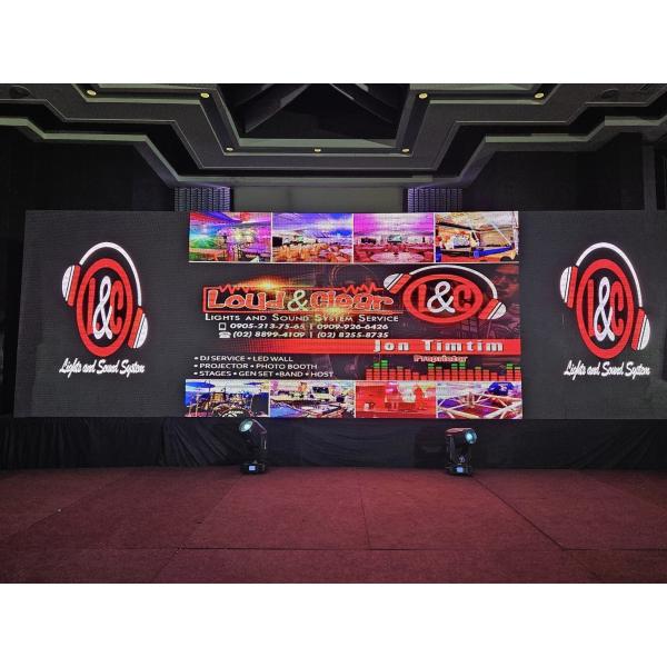 640000dots/m2 Density Fine Pitch Led Display with Full Color Tube Chip and Die-cast Aluminum Cabinet Material