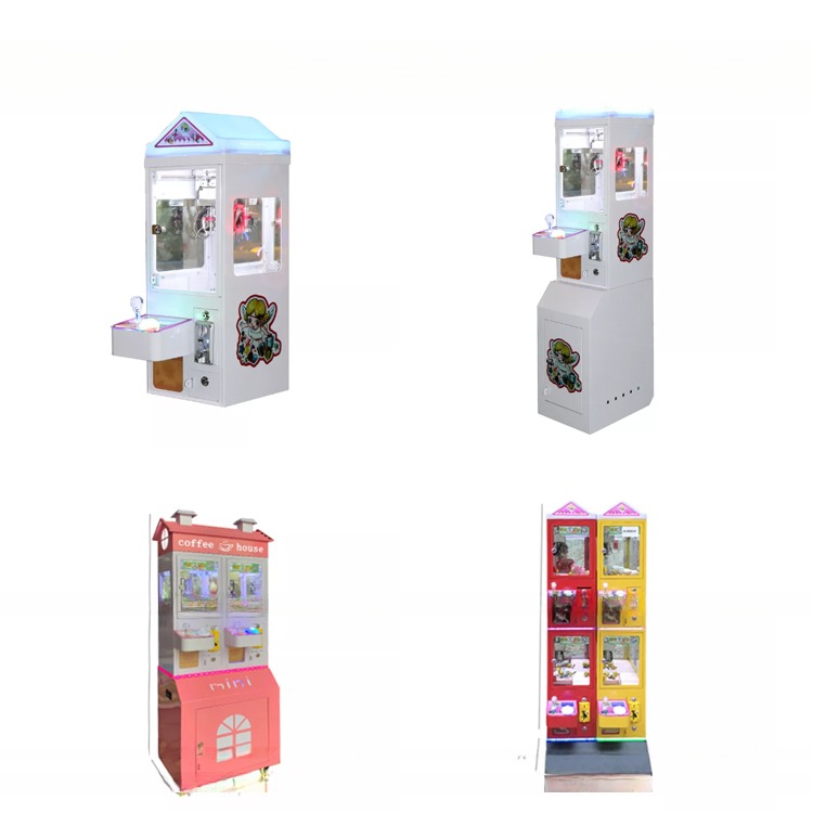 Dreamland Coin Operated Mini Super Plush Doll Claw machine for bar for game center