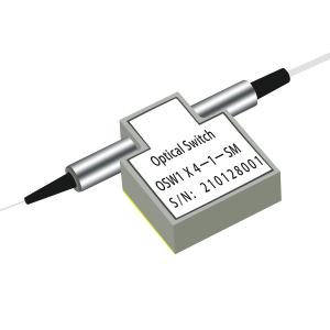 1x4 Mechanical OSW Fiber Optical Switch For MAN