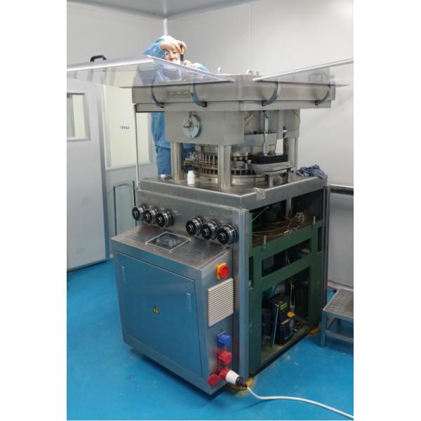 Fully Enclosed 25mm Tablet Rotary Compression Machine With 57 Stations