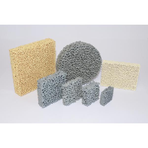 Refractory Reduce Production Cost Ceramic Foam Filter Improve Casting Mechanical Properties