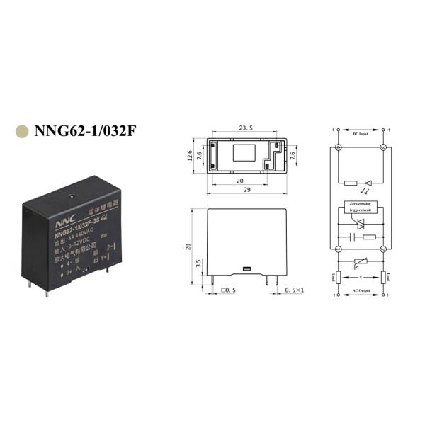 NNC NNG6 series Solid State Relay Superior Performance for Industrial Applications