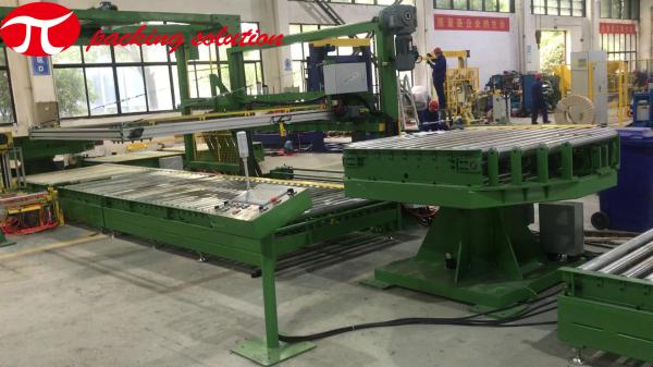 Quality OD700mm Metal Coil Packaging Line Automatic Wrapping Packing Machine for sale