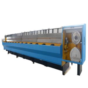13 dies 8mm to 1.35mm Energy Efficiency copper rod breakdown machine with annealer