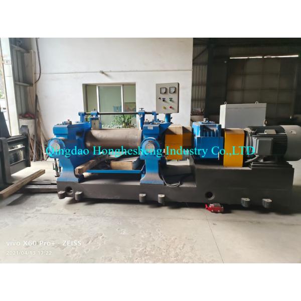 450V Second Hand Used Rubber Open Mill Two Roll Mixing Mill Machine