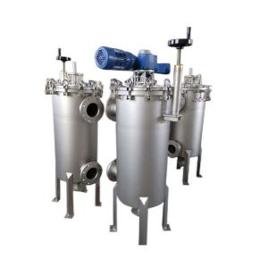 China Filtration Automatic Backwash Cartridge Filter Self Cleaning Filter Machine with Pump on sale