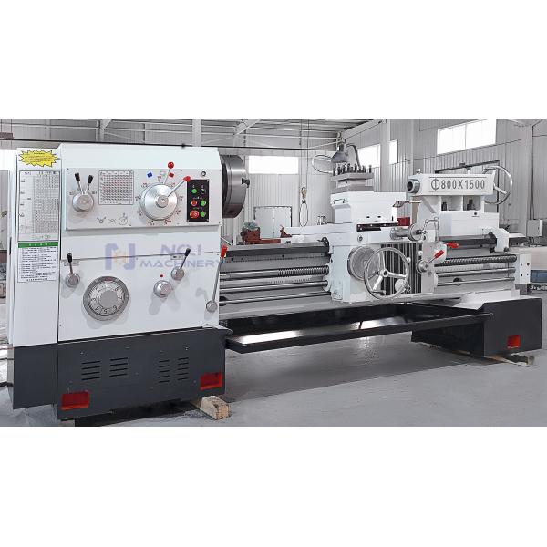 CW6163 Manual Lathe Machine 4 Jaw Chuck Horizontal Heavy Duty Metal Lathe Machine