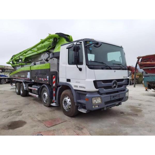 Zoomlion 52m Truck Mounted Concrete Boom Pump Used Concrete Pump