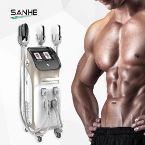 China SANHE 4 Handles EMS RF Body Sculpt Electric Muscles Stimulate Body Slimming Skin Tightening EMS + RF Machine wholesale