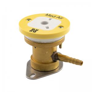 China Brass Body Medical Gas Outlets In Hospitals , 0.4MPa Medical Air Outlet on sale