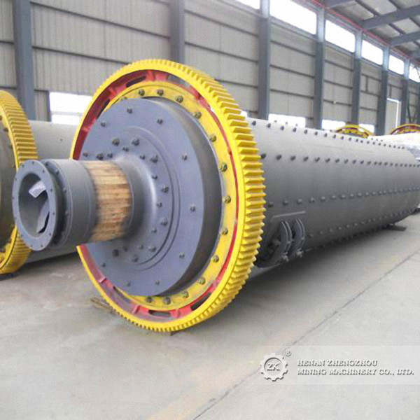 Cylindrical Shell Overflow 65 Ton Ball Mill Grinder