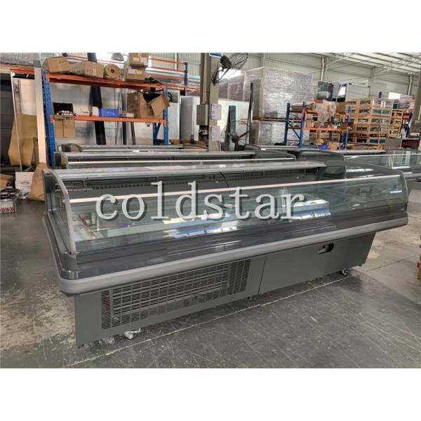 Commercial Open Couter-Top Refrigerator for Deli/Fish/Cold Food/Fresh Meat Display