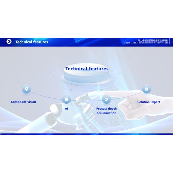 Intelligent Welding Robot System with Smart Vision and AI algorithm For shipyard ship vessel bulilding