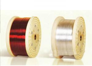 China Rectangular Electric Motor Winding Wire , 0.012 - 4.5mm High Temperature Copper Wire wholesale