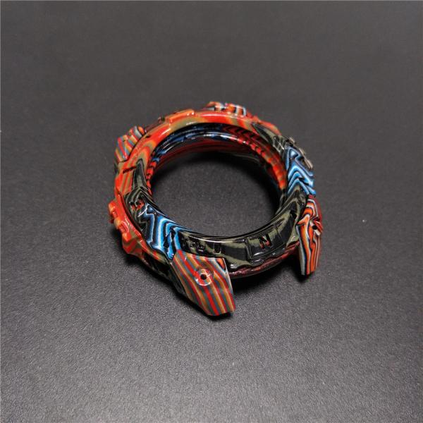 Newest luxury cnc machining watch shock-proof carbon fiber design carbon fiber watch