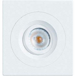 Square 360 Rotatable Dimmable LED Recessed Lighting 130x130mm