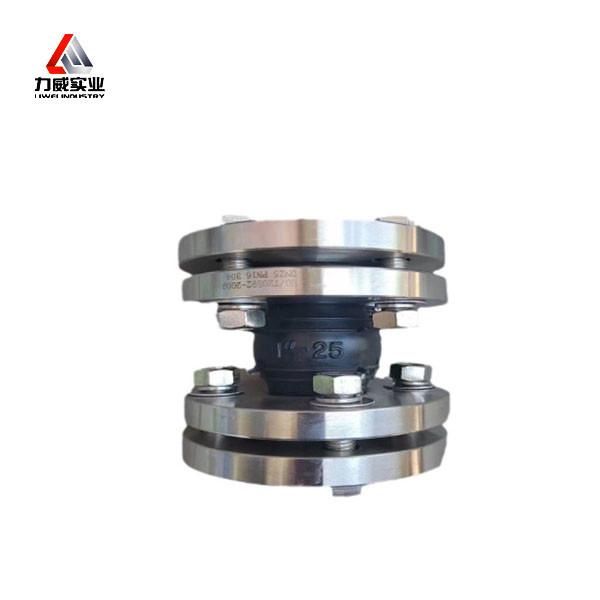Quality Flange Connection Single Sphere Flexible Rubber Joint With Good Noise Reduction Functionality for sale