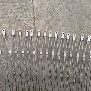 Stainless steel ferrule rope mesh