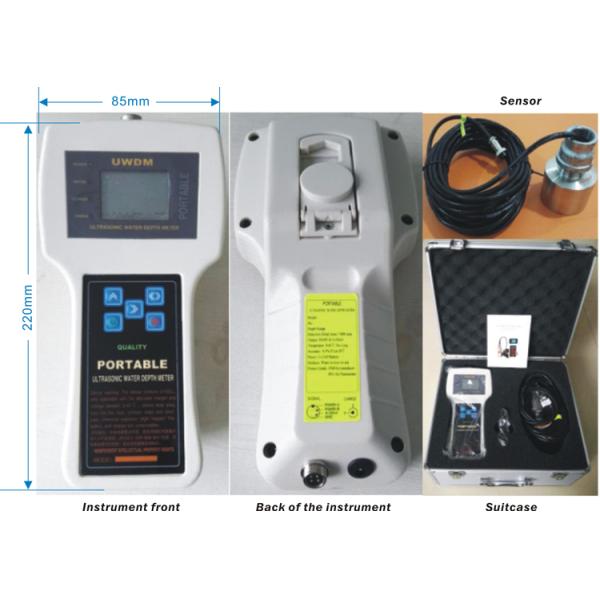 50m 300m Ultrasonic Sensor Transmitter Handheld water level sensor using ultrasonic