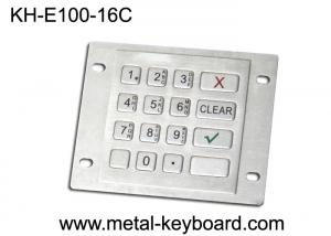 China Industrial Explosion Proof 16 Keys weatherproof keypad USB or PS2 interface wholesale