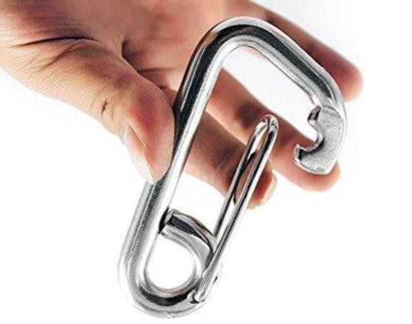 Fixed Eye Snap Hook Quick Release Spring Snap Hook Carabiner