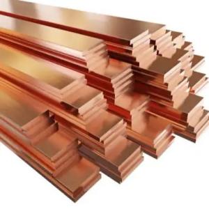 China C1200 C1220 C1100 50X5mm Copper Rod Bar Brass Copper Flat Bar Hex Shape 6m wholesale