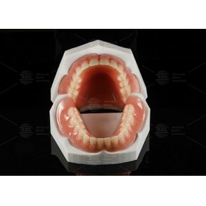 China High Esthetics Removable Full Acrylic Denture Acrylic Complete Denture wholesale