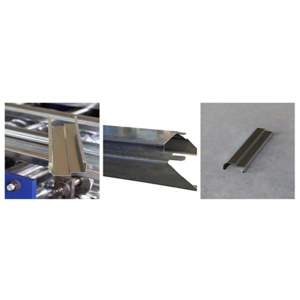 Curve Roof Panel Garage Roller Shutter Door Roll Forming Machine For Door Frame