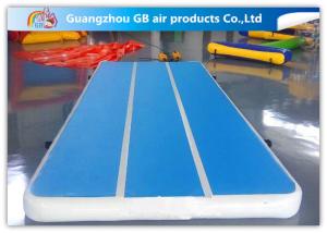 China Tumble Track Inflatable Air Mat , Inflatable Sports Games Gym Mattress Training wholesale