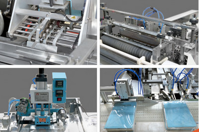 Automatic High Speed Packaging Machines For Red Envelope Pillow Packing