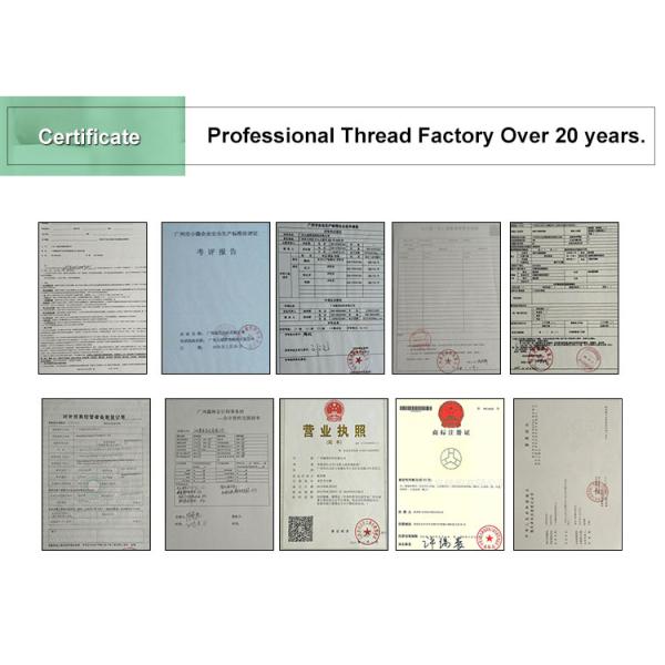 3000y Filament Thread 20/3 Cotton Thread Glazed for Kites 100% Spun Polyester Yarn