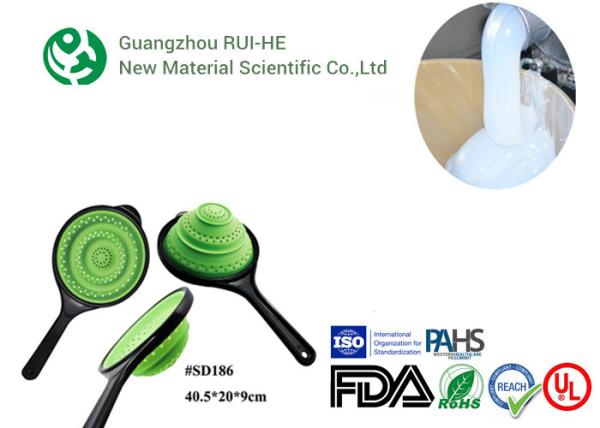 Quality ROHS LSR 6250-20 High Transparent Food Grade Liquid Silicone Rubber For Making Different Moulds for sale