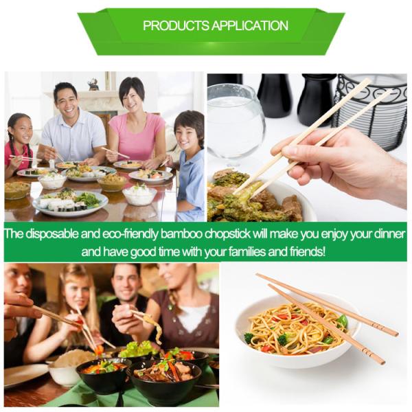Personal Use Sanitary OEM Disposable Bamboo Chopsticks