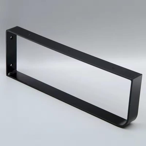 Matte Black Stainless Steel Towel Bar Self Adhesive Bathroom Wall Mounted Towel Rack