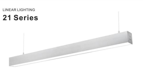 Quality Professional LED Linear Pendant Light High Brightness Simple Structure for sale