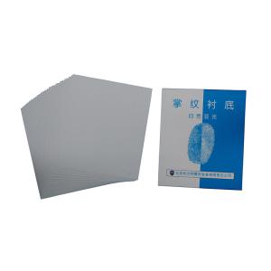 China C159 White low gloss palm print backing sheet wholesale