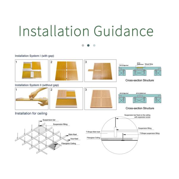 Contemporary Design Micro Perforated Acoustic Panels For 0.5mm Micro Hole