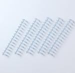 Metal Spiral Book Double Loop Binding 34 Loops Electroplated