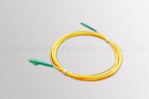 China LC / APC - LC / APC Fiber Optic Patch Cord Simplex SM 2.0mm LZSH Cable wholesale