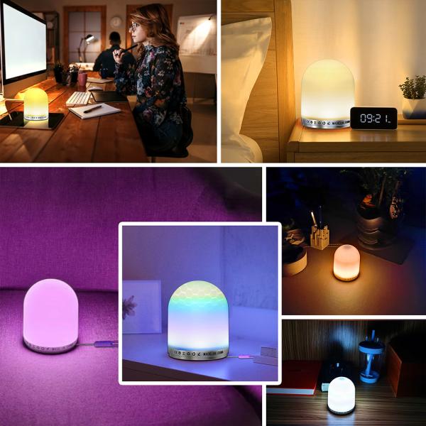 DC5V 1A 1.2W Remote Control Baby Night Light / Wireless Side Table Lamp