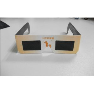 China Eco-Friendly Solar Eclipse Glasses Eyewear High Efficiency CE ROHS wholesale