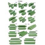 3.81mm pitch Feed Through Flange Screw Terminal Blocks Interlocking