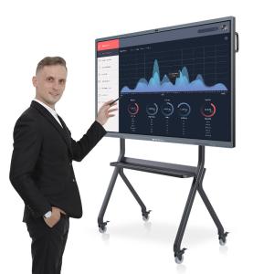 China 350cd/M2 20 Point IR Touch Screen Interactive Whiteboard wholesale
