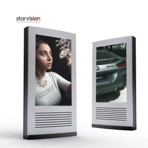 China Weather Proof IP65 Outdoor Digital Totem Advertising Kiosk Display wholesale