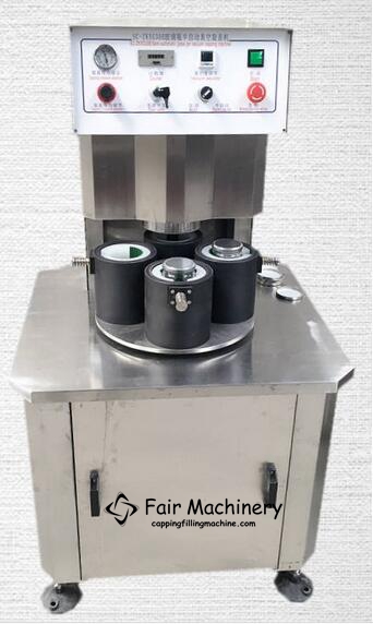 60Bottles/Min 220VAC Automatic Screw Capping Machine 60HZ For Glass Jar