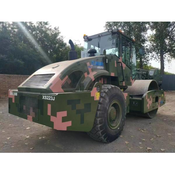 XCMG XS223J Used Road Rollers Single Steel Wheel Roller Ultra Heavy Drive Vibration Roller