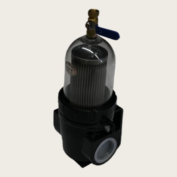 High-Efficiency Filtration! Zoomlion Maintenance Vehicle Special Small Water Filter (Aluminum Alloy Base · Stainless Steel Filter Element)